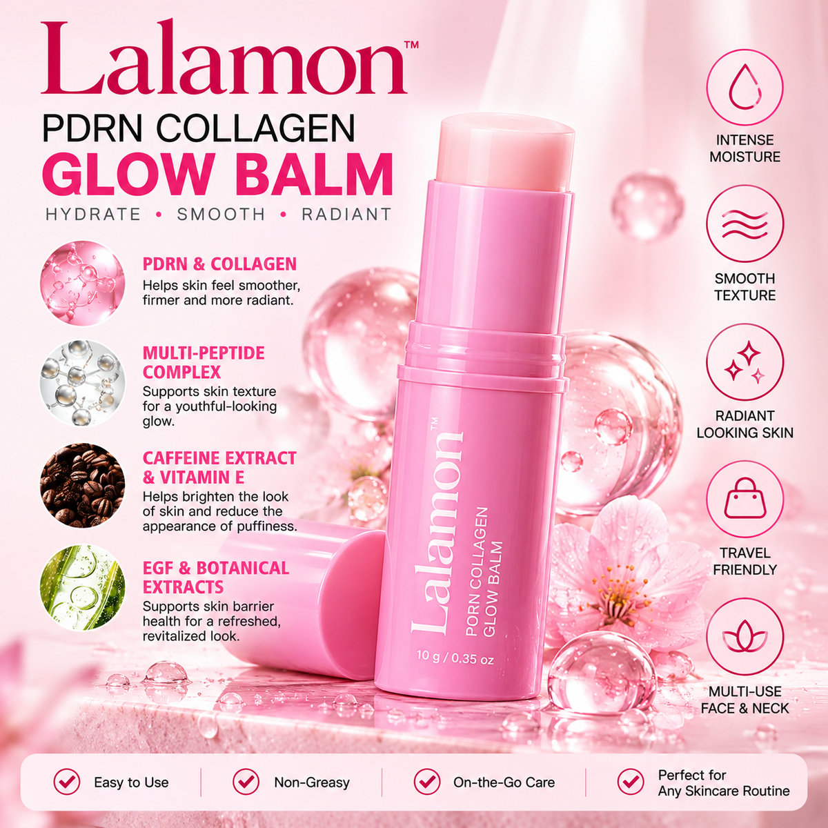Lalamon™ PDRN Collagen Glow Balm