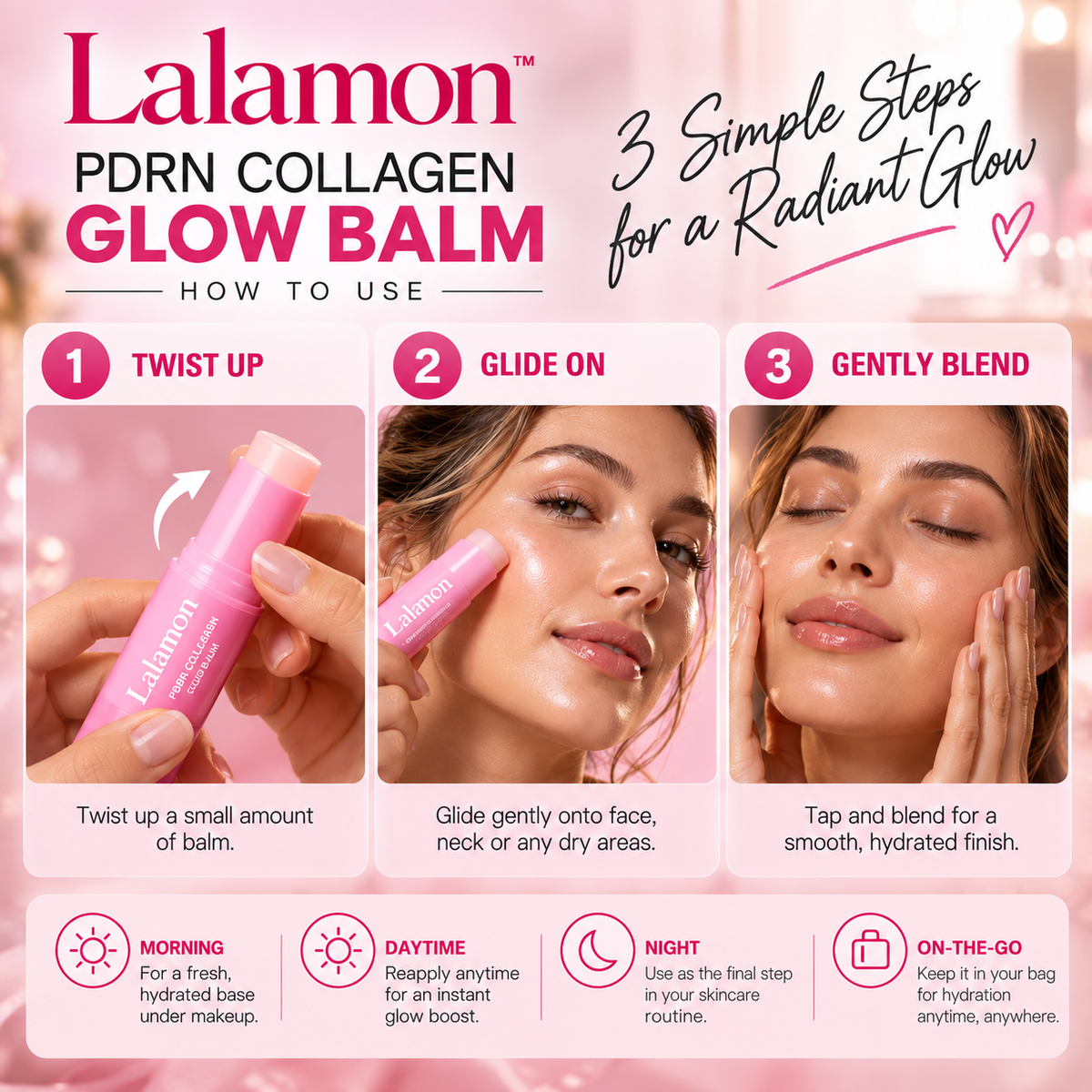 Lalamon™ PDRN Collagen Glow Balm