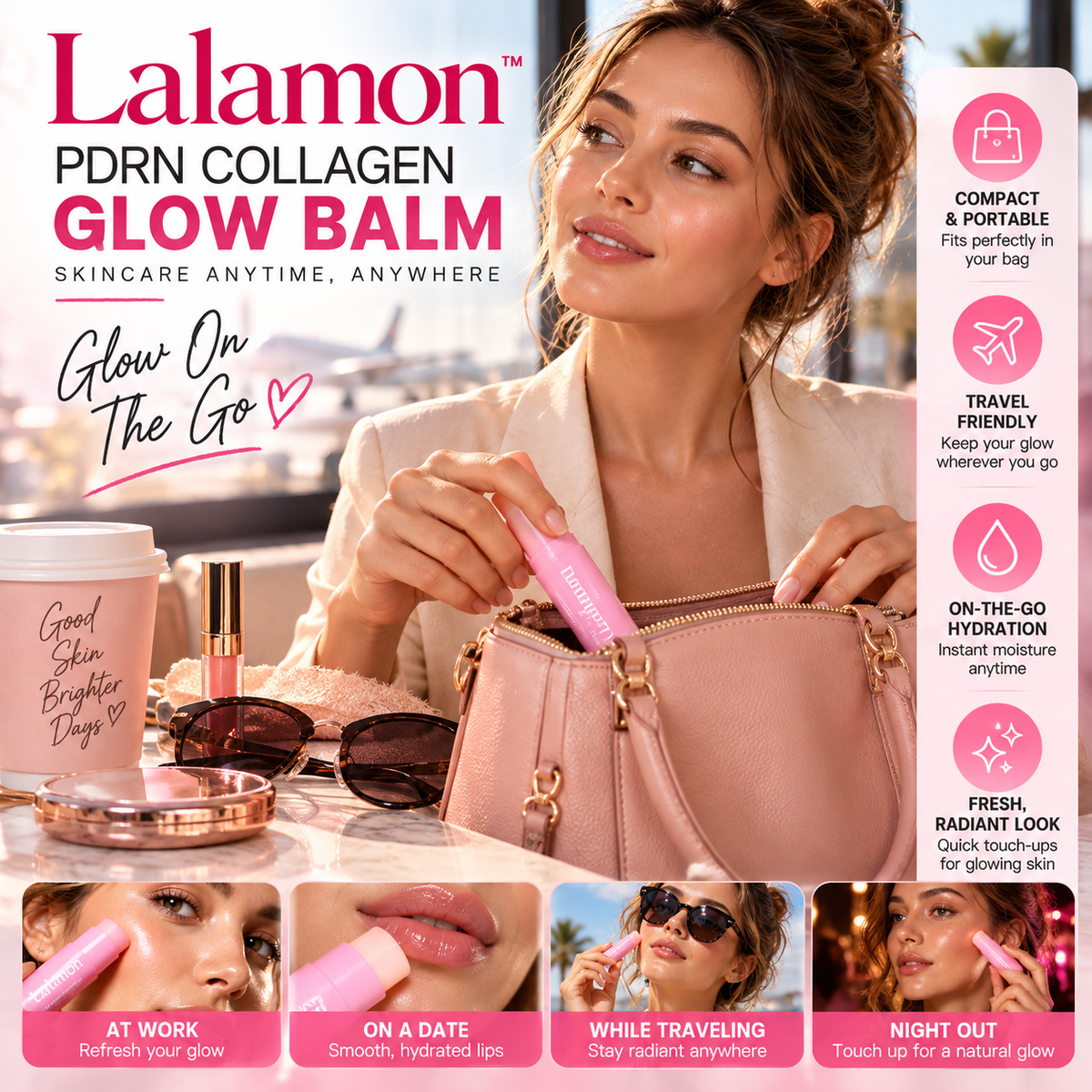 Lalamon™ PDRN Collagen Glow Balm