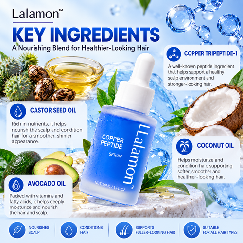 Lalamon™ Copper Peptide Hair Density Serum