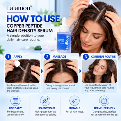 Lalamon™ Copper Peptide Hair Density Serum