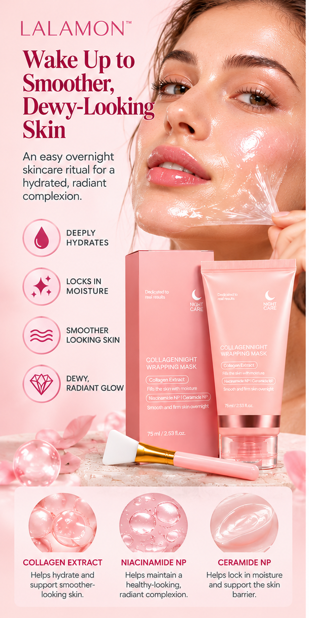 Lalamon™ Collagen Overnight Wrapping Mask - BUY 1 - GET 1 FREE!